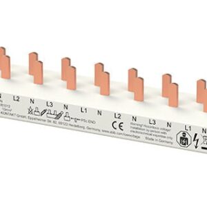 ABB Componenten System pro M compact Verzamelrail Voor DS301C drie fase + N, 12 modules  (2CDL230331R1012)