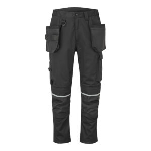 WX2 Eco Stretch Broek met holsterzakken Zwart
