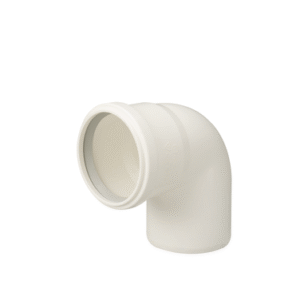 Ubbink Bocht 87° PP 80 wit