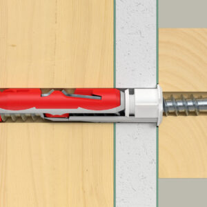 fischer Hollewandplug DuoTec 10 S met schroef (10 stuks)
