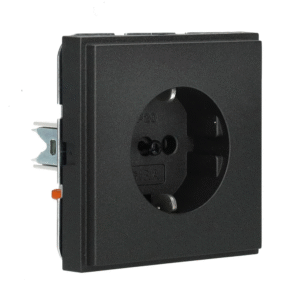 Gira wandcontactdoos randaarde TX44 antraciet (418867)