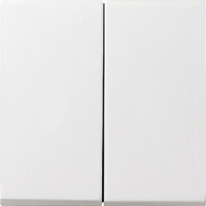 Gira Standard 55 serie schakelwip + afdichtset IP44 , E2 zuiver wit  (026603)
