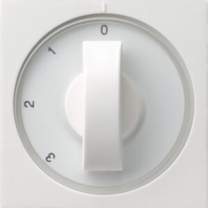 Gira System 55 Across programs Afd. draaiknop 3-standen 0/1/2/3 system 55 Z.wit - 066903