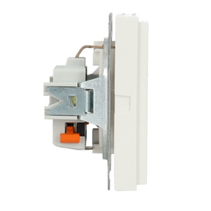Gira wandcontactdoos randaarde TX44 wit (418866)