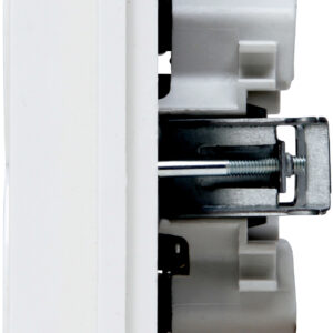Kopp Wandcontactdoos 2V RA mat-wit HK07