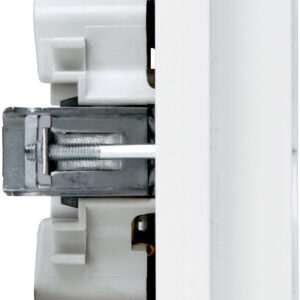 Kopp Wandcontactdoos 2V RA mat-wit HK07