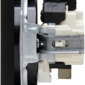 Kopp Wandcontactdoos 1V ZA SH mat-zwart HK07