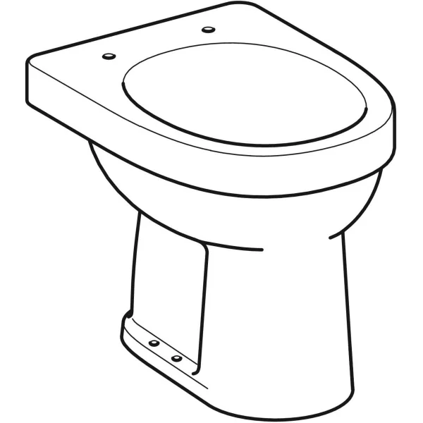 Geberit 300 Basic closetpot (vlakspoel) AO 96 - S8000100000G - Afbeelding 2