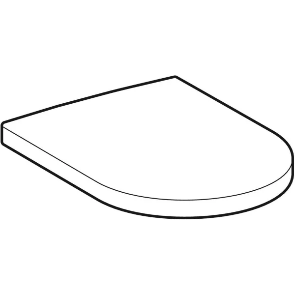 Geberit 300 Basic toiletzitting met deksel - S8H51107000G - Afbeelding 2