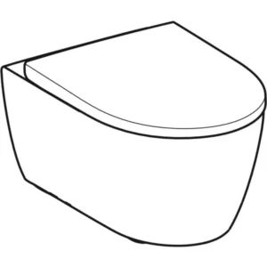 Geberit iCon wandcloset diepspoel combipack met Quick Release, SoftClose zitting (Rimfree® zonder spoelrand) - 501.664.00.1