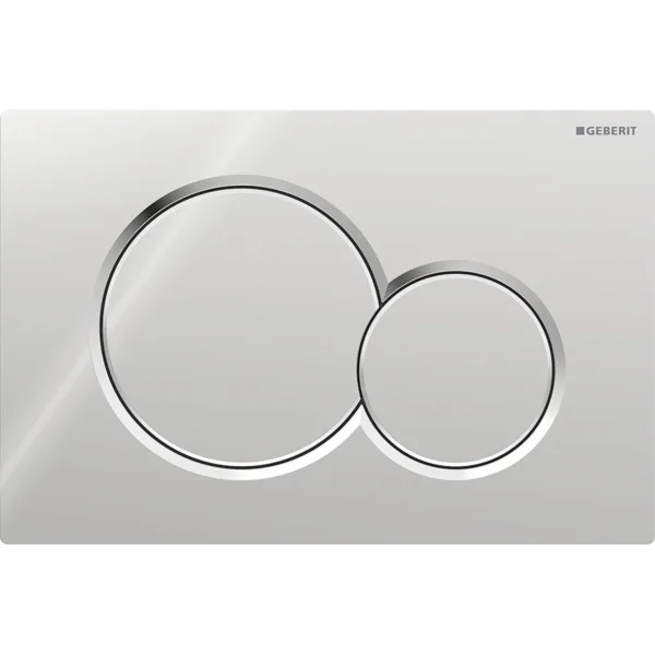 Geberit Sigma01 bedieningsplaat round voor 2-toets spoeling, afdekplaat en toetsen wit - 115.770.11.5 - Afbeelding 7