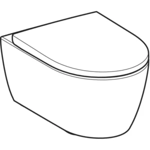 Geberit iCon wandcloset diepspoel combipack met TurboFlush en Quick Release, SoftClose zitting - 503.045.00.1