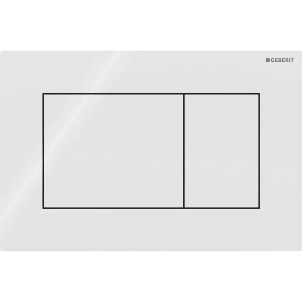 Geberit Sigma01 bedieningsplaat Sigma01, 2-toets, alpien wit - 115.660.11.1 - Afbeelding 5