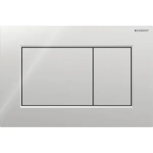 Geberit Sigma01 bedieningsplaat Sigma01, 2-toets, alpien wit - 115.660.11.1