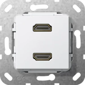 Gira aansl 2xhdmi kab comm (567203)