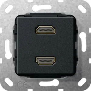 Gira aansl 2xhdmi kab zmt comm (567210)