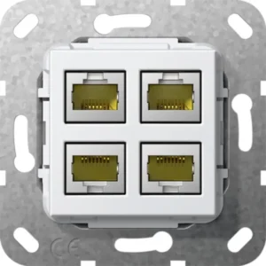 Gira aansl 4x cat6a b comm (569803)