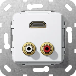 Gira aansl hdmi/chi klauwbevestiging comm (567403)