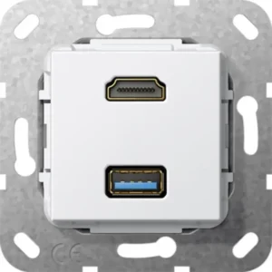 Gira aansl hdmi/USB b comm (567803)