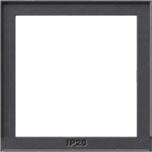 Gira adapterraam met vierkante uitsparing IP20 TX44 antraciet (028967)