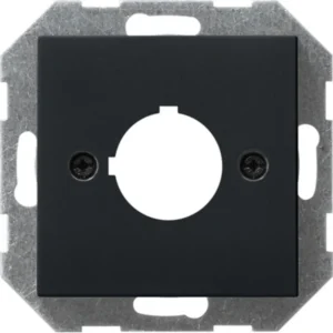 Gira afdekking draagring app 22,5 zwart (0272005)