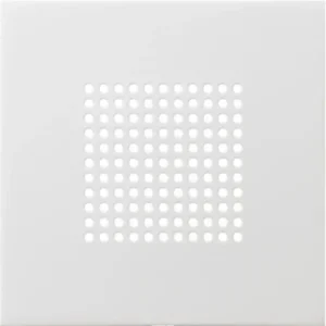Gira afdekking luidsprkr F100 wit (2483112)