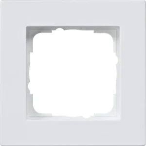 Gira afdekraam 1-voudig E2 vlak wit mat (0211225)