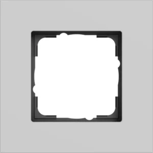 Gira afdekraam 1-voudig Esprit aluminium grijs mat (0211405)