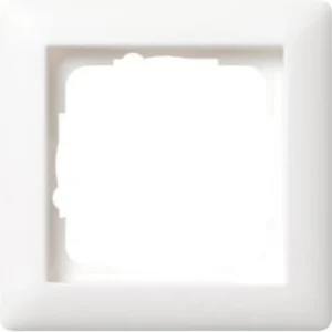 Gira afdekraam 1-voudig Standaard 55 wit mat (021104)