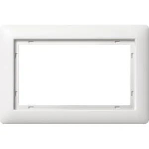 Gira afdekraam 1.5-voudig Standaard 55 wit mat (100104)