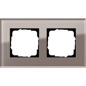 Gira afdekraam 2-voudig Esprit glas umbra (0212122)