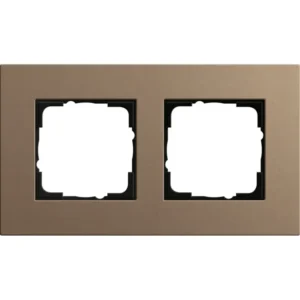 Gira afdekraam 2-voudig Esprit linoleum-multiplex lichtbruin (0212221)