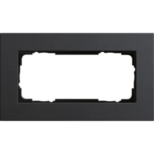 Gira afdekraam 2-voudig Esprit linoleum-multiplex antraciet (1002226)