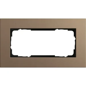 Gira afdekraam 2-voudig Esprit linoleum-multiplex lichtbruin (1002221)
