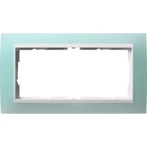 Gira afdekraam 2-voudig Event Opaque mint mat/wit glans (1002395)