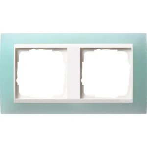 Gira afdekraam 2-voudig Event Opaque mint mat/wit glans (0212395)