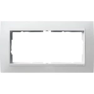Gira afdekraam 2-voudig Event Opaque wit mat/wit glans (1002334)