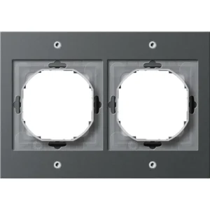 Gira afdekraam 2-voudig TX44 antraciet (021267)
