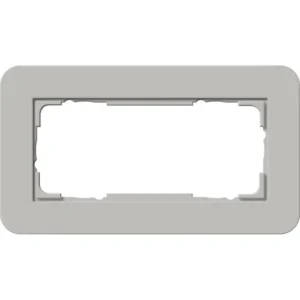 Gira afdekraam 2-voudig zonder middenstijl E3 grijs/antraciet (1002422)