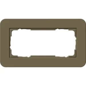 Gira afdekraam 2-voudig zonder middenstijl E3 omber/antraciet (1002426)