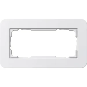 Gira afdekraam 2-voudig zonder middenstijl E3 wit glans (1002410)