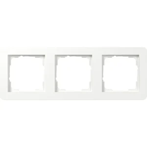 Gira afdekraam 3-voudig E1 wit mat (0213151)
