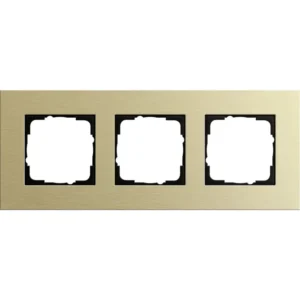 Gira afdekraam 3-voudig Esprit aluminium lichtgoud (0213217)