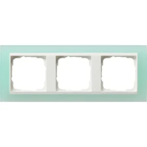 Gira afdekraam 3-voudig Event Opaque mint mat/wit glans (0213395)