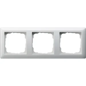 Gira afdekraam 3-voudig Standaard 55 wit glans (021303)