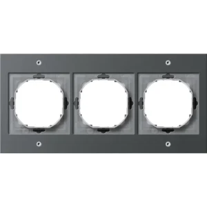 Gira afdekraam 3-voudig TX44 antraciet (021367)