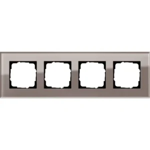 Gira afdekraam 4-voudig Esprit glas umbra (0214122)