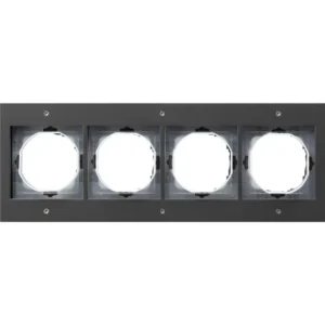 Gira afdekraam 4-voudig TX44 antraciet (021467)
