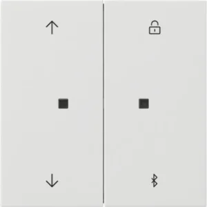 Gira Bluetooth bedieningselement met pijlsymbolen Systeem 3000 F100 wit glans (5367112)