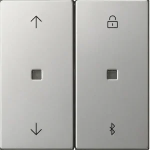 Gira Bluetooth bedieningselement met pijlsymbolen Systeem 3000 Systeem 55 edelstaal (5367600)